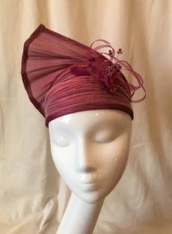 turban en buntal Mary Colibri