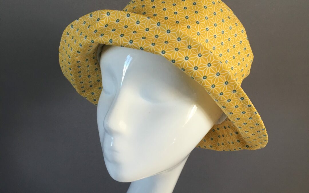 Chapeau de pluie Jaune