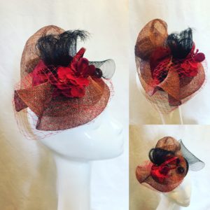 fascinator création mary colibri