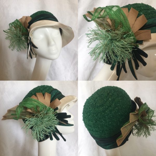 chapeau vert Mary Colibri