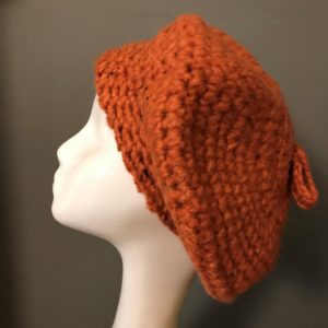 Béret au crochet