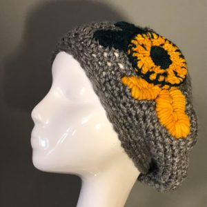 Béret au crochet