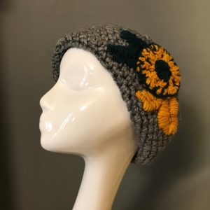 Béret au crochet